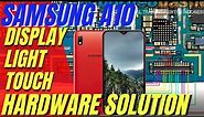 Samsung A10 SM-A105 / display ways / light ways / touch ways / hardware solution