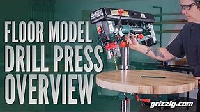 The Ultimate Guide to Floor Model Drill Presses | Grizzly Industrial