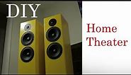 Home Theater Tower Speakers that go down to 20hz! The Uglies