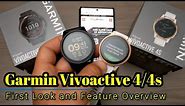 Garmin Vivoactive 4/4s - First Look and Feature Overview