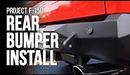 Replacing Ford F-150 Rear Bumper with ADD Offroad Stealth Fighter Bumper