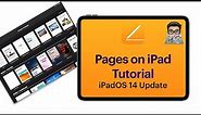 Pages for iPad Tutorial 2020 (iPadOS 14)