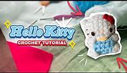 ⟡ Crochet Hello Kitty Tutorial | Cute and Easy ⟡