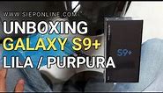 Samsung Galaxy S9+ Plus Duos G965F Unboxing |SIEPONLINE|
