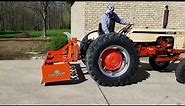Case 430 tractor with hydraulic top link