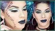 Bride of Frankenstein Makeup tutorial