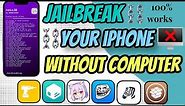 How to Jailbreak your iphone 2024! Without computer on 6,6s,6s+,7,7+,8,8+,X,Xs,Xr . Ios 15-15.8