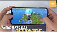 iPhone 11 Pro Max test game Fortnite Mobile 2021