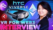 HTC VR for Web3: VIVERSE Powered by Ethereum & Avalanche! | Pearly Chen interview