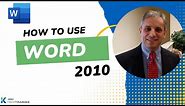 Word 2010 Tutorial: A Comprehensive Guide to Microsoft Word