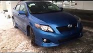 2010 Toyota Corolla S | Blue Sedan | Sherwood Park Hyundai