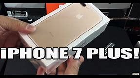 Gold iPhone 7 Plus 256GB Unboxing!