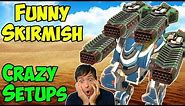 War Robots Thunder Patton & Ember Galahad - Funny Skirmish Gameplay
