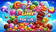 ABC Candy | ABC Sweets | Vocabulary | Words From Alphabets | Talking Flashcards