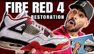 Fire Red Air Jordan 4 Restoration