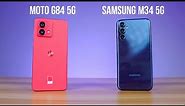 Moto g84 5G vs Samsung M34 5G Comparison 🔥