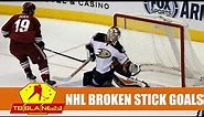 NHL Broken Stick Goals