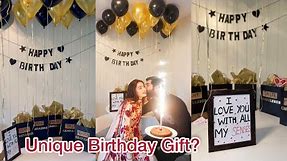 Best Birthday Surprise For Husband | Gift Ideas | First Birthday Together✨