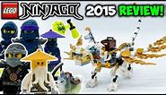 2015 Master Wu Dragon Review! LEGO Ninjago Possession Set 70734