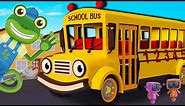 Sammy The School Bus Visits Gecko's Garage | Bus Videos For Children | Educational Cartoons For Kids