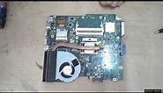 Asus K43E - Disassembly and Fan Cleaning Laptop repair