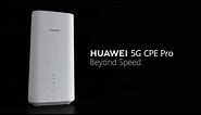 HUAWEI 5G CPE Pro: Dual X Full Sub-6 GHz Antennas