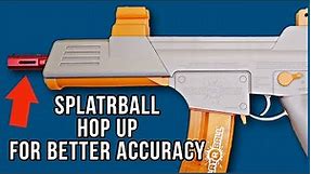 How to add a HOP UP MOD to Splatrball SRB400 Gel Blaster to improve accuracy | Splat-R-Ball Upgrade
