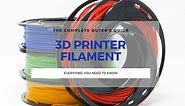 The Complete Best 3D Printer Filament Guide 2024 - 3DSourced