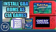 3DS Create & Install GBA Virtual Console CIA's!