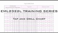 Tap and Drill Chart Video