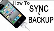 How to Backup and Sync an iPhone, iPad or iPod with iTunes