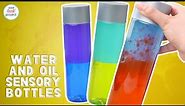 Oil and Water Sensory Bottles