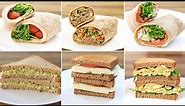 8 Healthy Sandwiches and Wraps