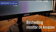 Bestselling monitor on Amazon: Samsung C24F390 Review