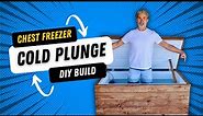 DIY Wood Wrapped Chest Freezer COLD PLUNGE - Ultimate Guide!