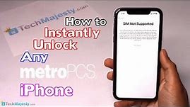 How to Unlock MetroPCS iPhone for Use On ANY Carrier (ANY iPhone Model) - Use in USA & Worldwide!