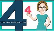 Top Four Types of Memory Loss