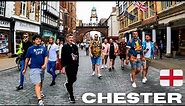 CHESTER England Walk Tour | City Centre 4k