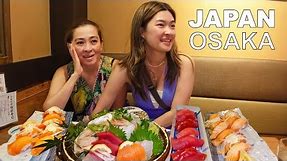 Exploring Osaka - So far the Best Okonomiyaki and Sushi in Osaka!