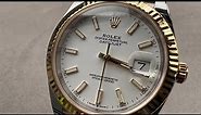 Rolex Datejust 41 Steel Gold Lume Dial 126333 Rolex Watch Review