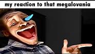 My reaction to that information but it's Megalovania