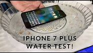 iPhone 7 Plus Water Test! Actually Waterproof?