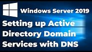 Setting up Active Directory in Windows Server 2019 (Step By Step Guide)