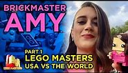 LEGO Masters Brickmaster Amy Corbett compares how the US series compares to the rest of the world!