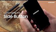 How to customize the side key to power off your Galaxy phone | Samsung US