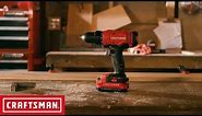 CRAFTSMAN V20* 1/2-in. Cordless Drill/Driver Kit | Tool Overview