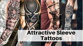 Full sleeve tattoo designs for men | Half sleeve tattoo for men | Best sleeve tattoo time lapse