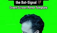 Michael Keaton looking at the Bat-Signal Green Screen Meme Template - Cropped Green Screen of Bruce Wayne (played by Michael Keaton) turning his head and looking at the Bat-Signal in the Batman Returns (1992) movie #michaelkeaton #greenscreen #batsignal #batman #meme #memetemplate #batmanmemes #batmanreturns #batmanreturns1992 #comedy #michaelkeatonbatman #memes #joker #fyp #foryoupage