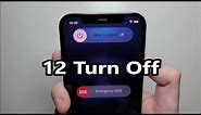 iPhone 12 How to Turn OFF & Restart! (Super Quick)