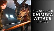 Chimera Attack Scenes (percy jackson and the olympians disney) (1080p)